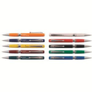 TETHYS EXTRA SILVER PLASTIC BALL PEN