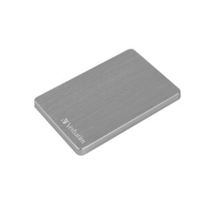VERBATIM STORE N GO ALUMINIUM METAL SLIM HARD DRIVE