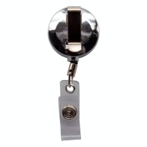 METAL SECURITY SKI PASS HOLDER PULL REEL