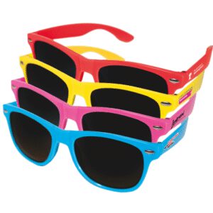 CHILDRENS WAYFARER SUNGLASSES - PANTONE MATCHED