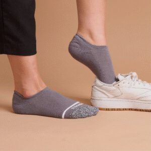 CUSTOM NO SLIP NO SHOW COTTON SOCKS