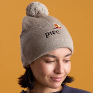 CUSTOM POMPOM BEANIE - PREMIUM