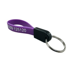 SILICON LOOP KEYRINGS