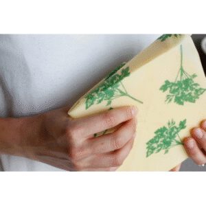 SUSTAINABLE VEGAN WAX WRAPS – ASSORTED SUPPLIED PACKED in 3