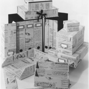 HAND COVERED STORAGE BOX