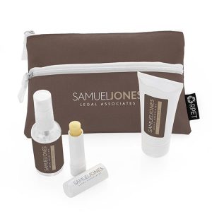 4 Piece Wellbeing Set in a Zippered Bag