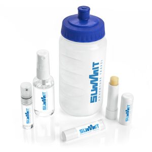 5 Piece Plastic Sports Water Bottle Set