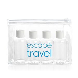 5 Piece Travel Pack in a PVC Bag