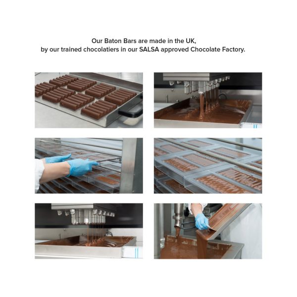 Eco Range - Eco 3 Baton Bar Box - Vegan Dark Chocolate - 70% Cocoa - Image 3