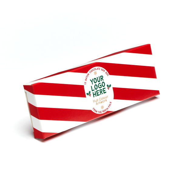 Winter Collection - Eco 12 Baton Bar Box - Milk Chocolate³ - Image 2