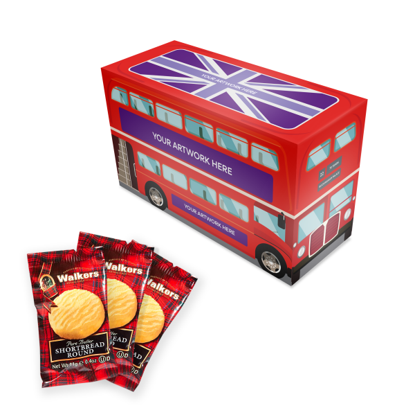 Eco Range - Eco Bus Box - Mini Shortbread Biscuits - X5 - Image 2