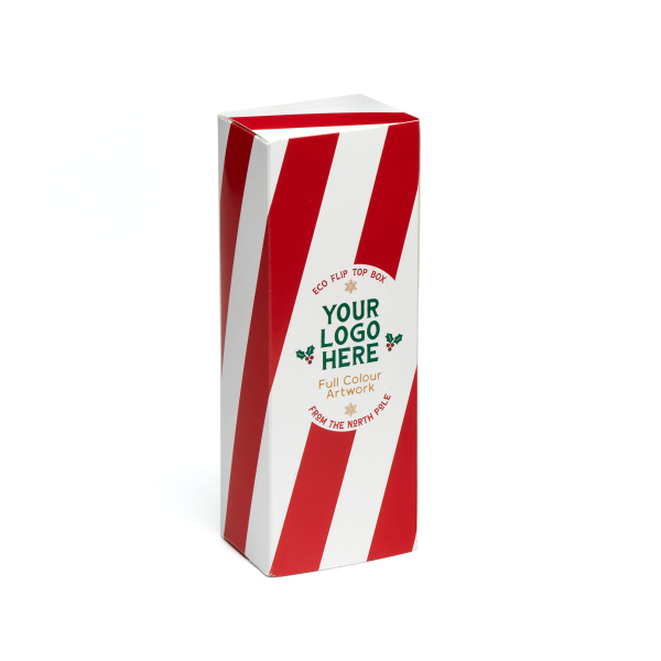 Winter Collection - Eco Flip Top Box - Milk Chocolate³ - Chocolate Santa - Image 2