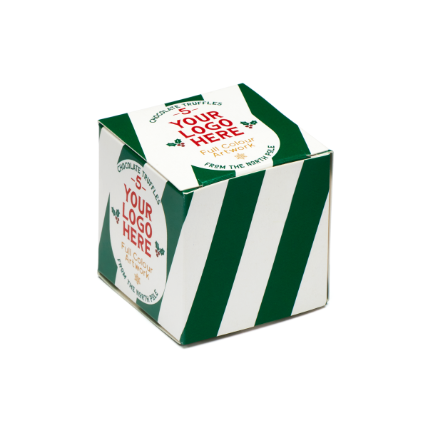 Winter Collection - Eco Maxi Cube - 5x Chocolate Truffles - Image 2