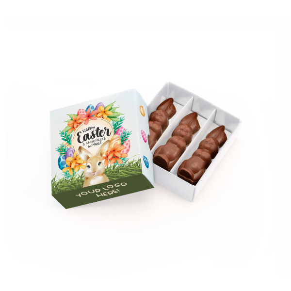 Easter - Eco Treat Box - Chocolate Bunnies - Image 2