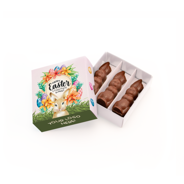 Easter - Eco Treat Box - Chocolate Bunnies - Image 3