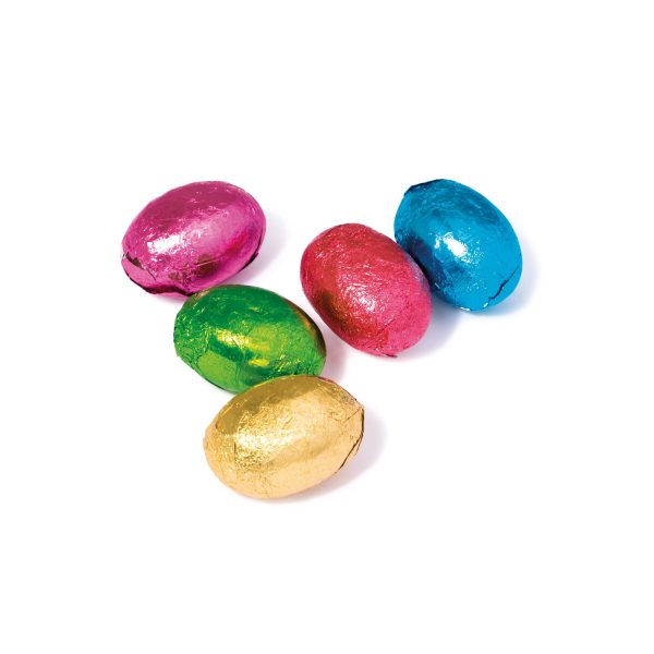 Eco Range - Organza Bag - Foiled Chocolate Eggs - Image 3