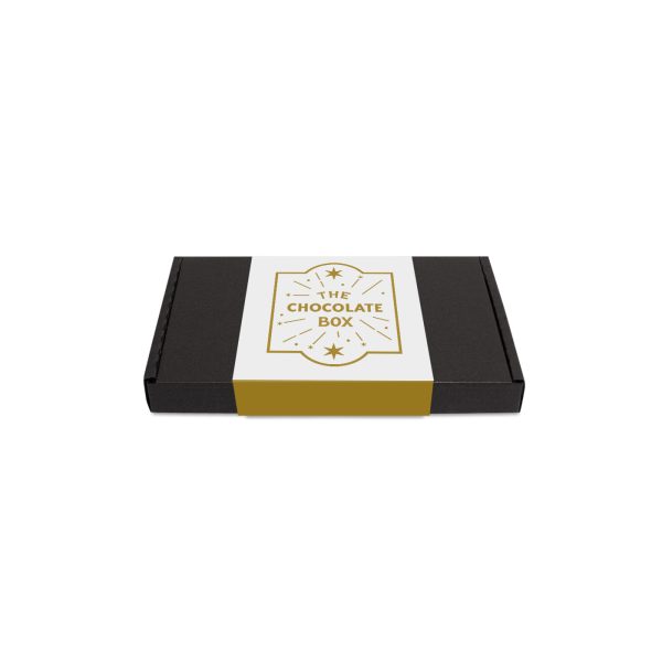 Gift Boxes - Mini Black Postal Box - Chocolate Edition - Image 2