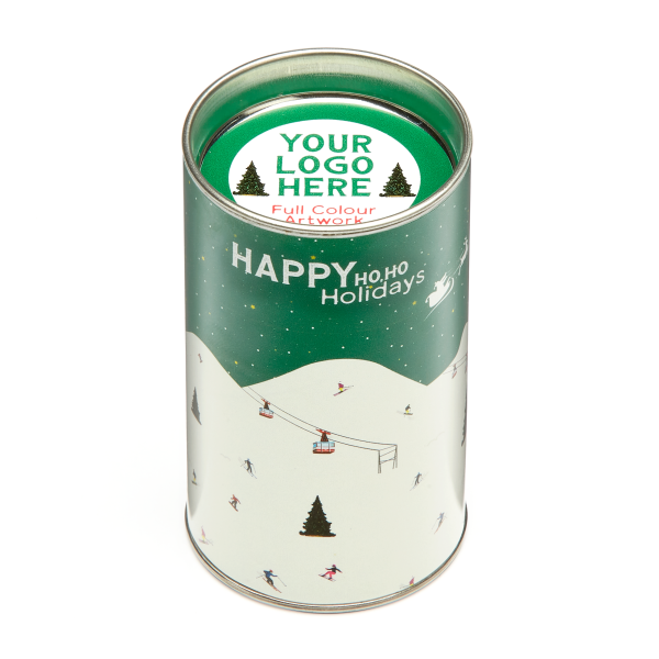 Winter Collection - Small Snack Tube - Festive Shortbread Biscuits - Image 2