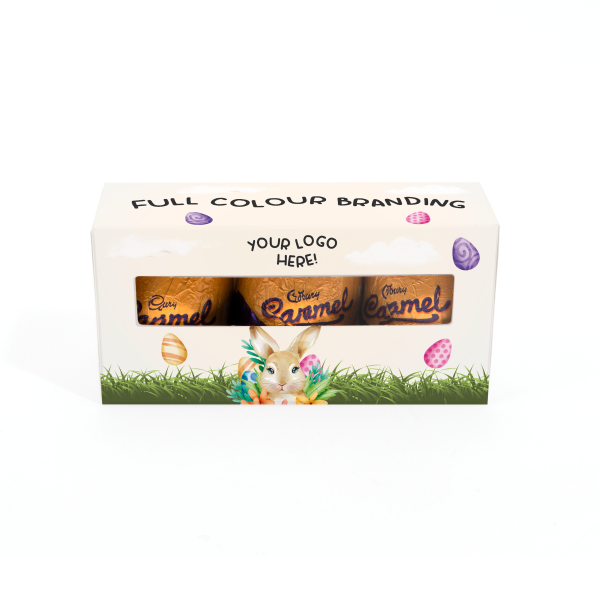 Easter - Triple Egg Box - Caramel Egg - x3