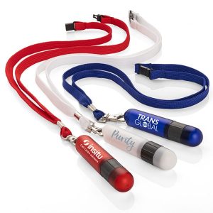 Lip Balm and Sun Protection Stick on a Lanyard