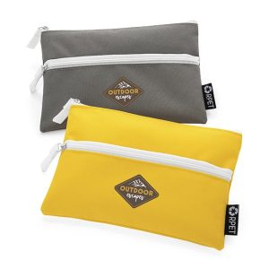 rPET Double Pocket / Zipped Bag