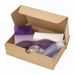 Wellbeing Set in a Brown Postal Box