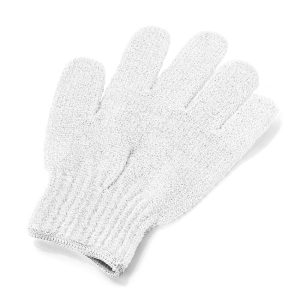 White Exfoliating Massage Glove/Mitt