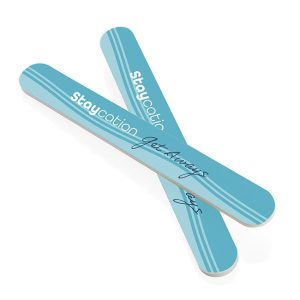 White Foam Backed Emery Board (18cm)