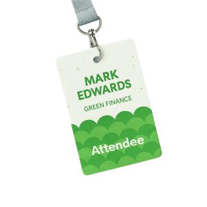 Seed Paper Delegate Badge