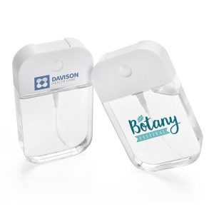 Refillable Hand Sanitiser Spray in a Clear Container (40ml)