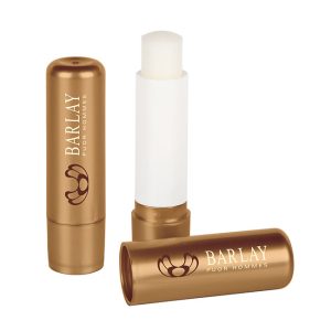 Lip Balm Stick Metallic Copper Polished Container & Cap,4.6g