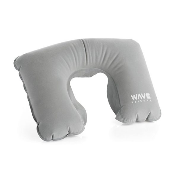 Grey Inflatable Neck Pillow