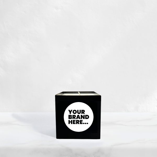 Small Aluminium Vegan Candle - Printed - Image 2