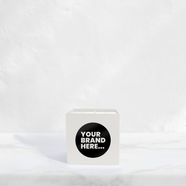 Small Aluminium Vegan Candle - Printed