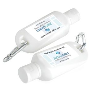SPF50 Sun Lotion on a Carabiner Clip (50ml)