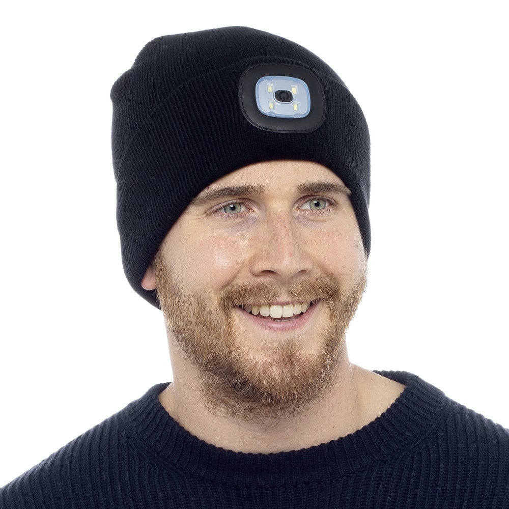 Beanie Hat With Rechargeable Light - Image 2