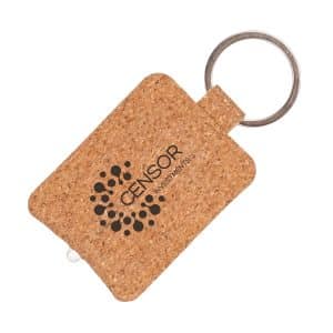 Cork Keyring With Torch