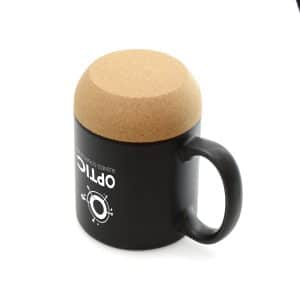 HUMBER 400ml CERAMIC AND CORK TRAVEL MUG