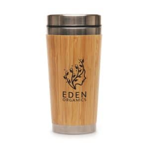 450ml Stainless Steel Bamboo Travel Tumbler