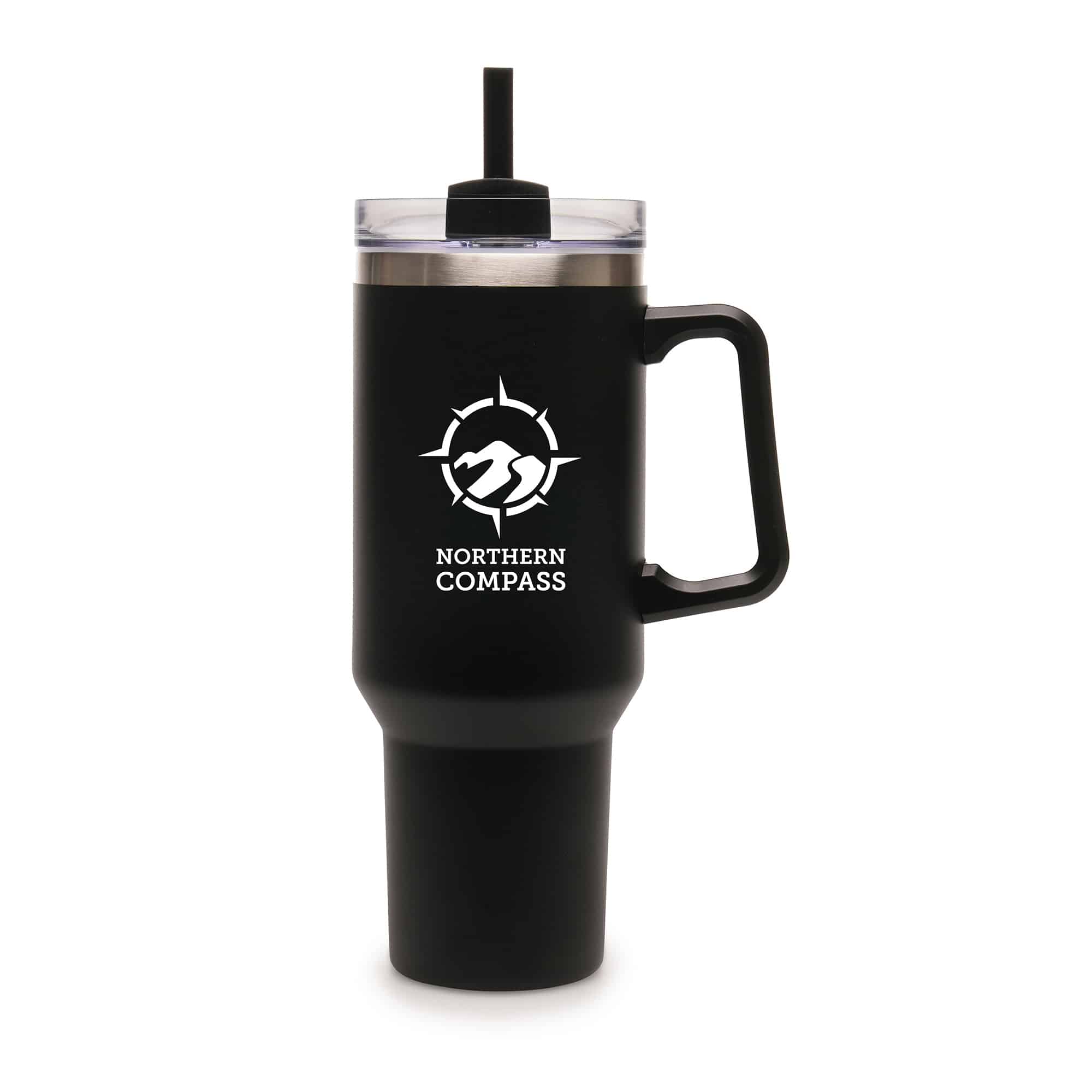 1128ml Everest Stainless Steel Travel Mug - Image 2