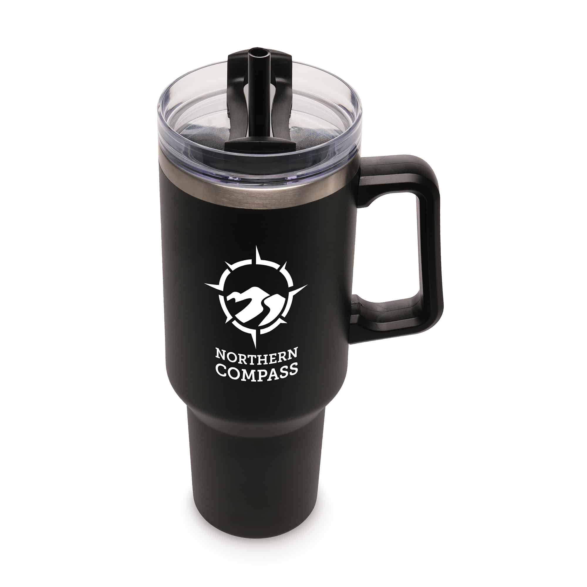 1128ml Everest Stainless Steel Travel Mug - Image 3