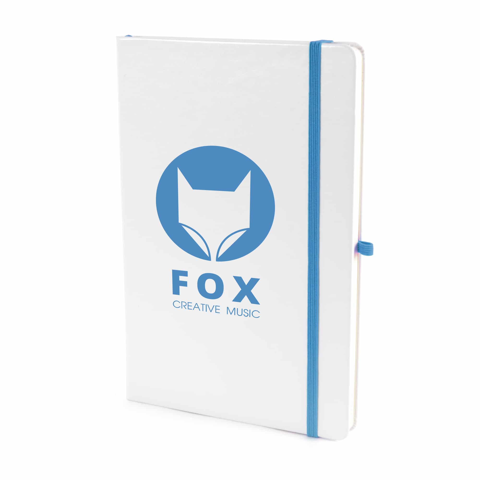 A5 White PU Notebook - Image 2