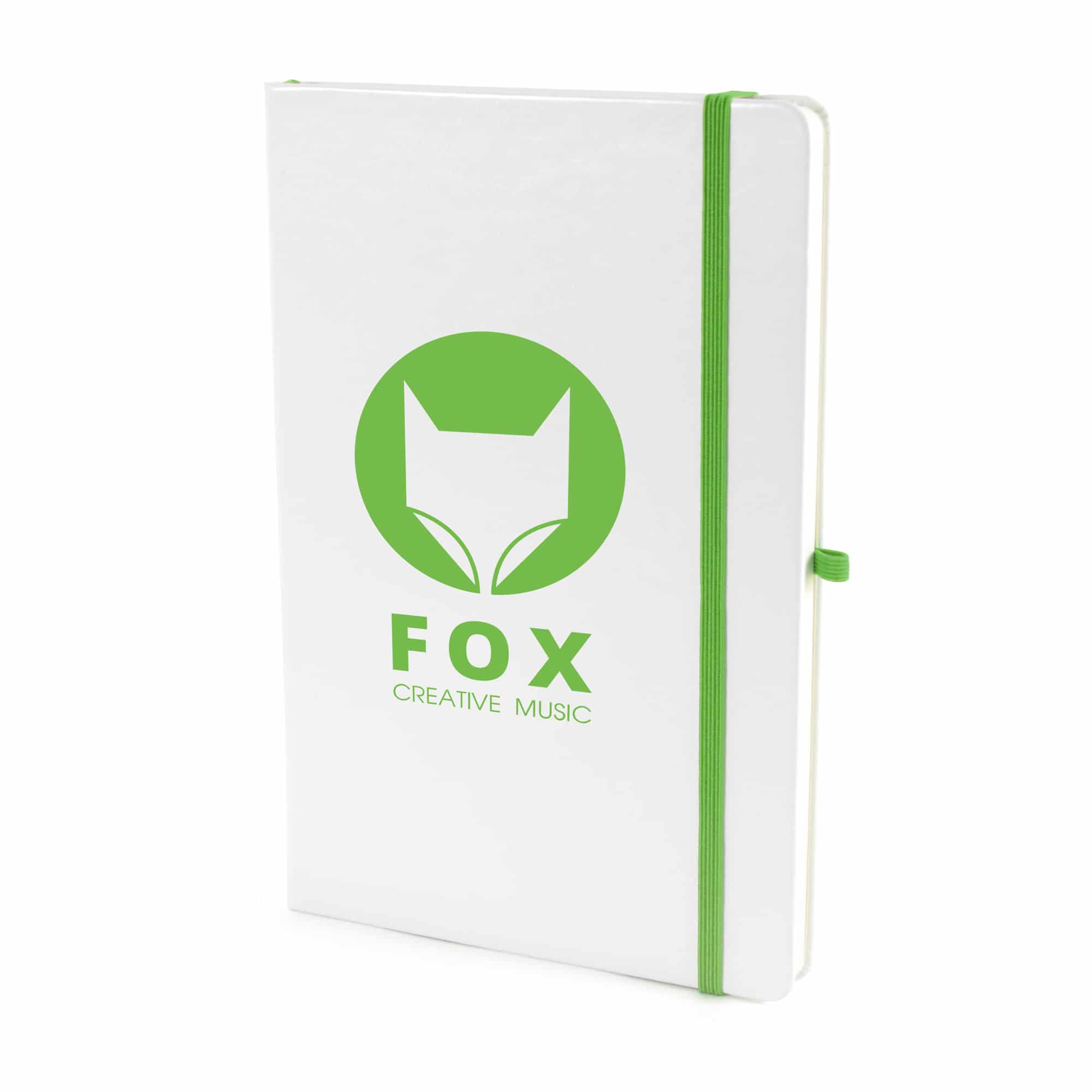 A5 White PU Notebook - Image 3