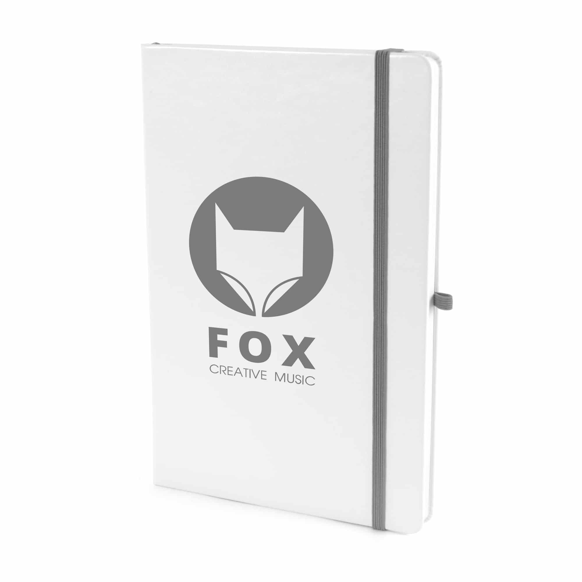 A5 White PU Notebook - Image 4