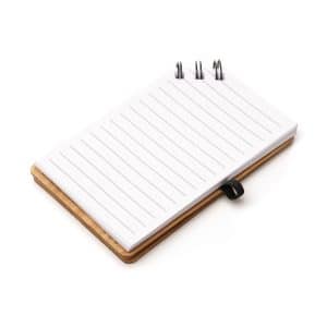 Promotional A6 Bamboo Notepad