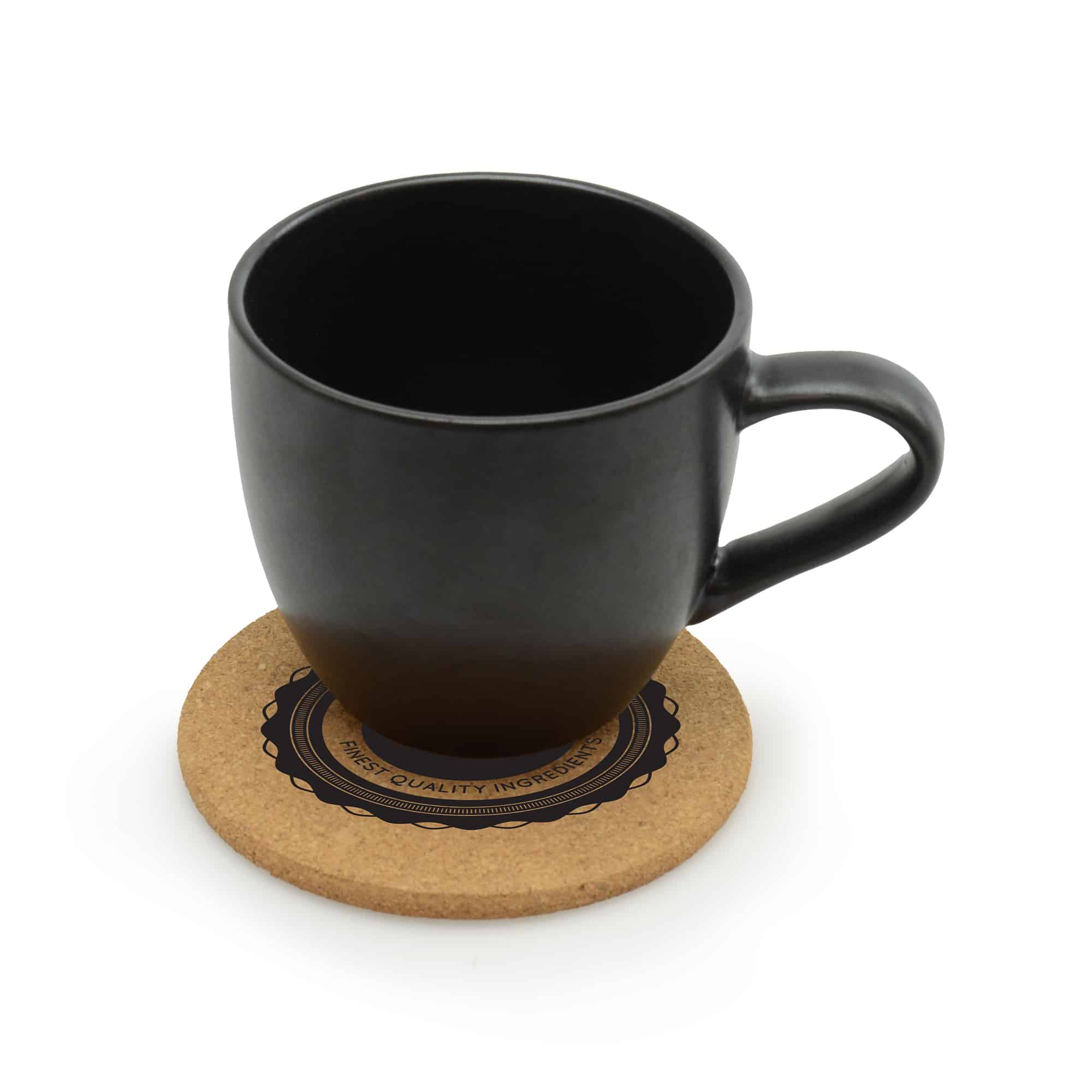 10cm DIAMETER CORK COASTER - Image 2