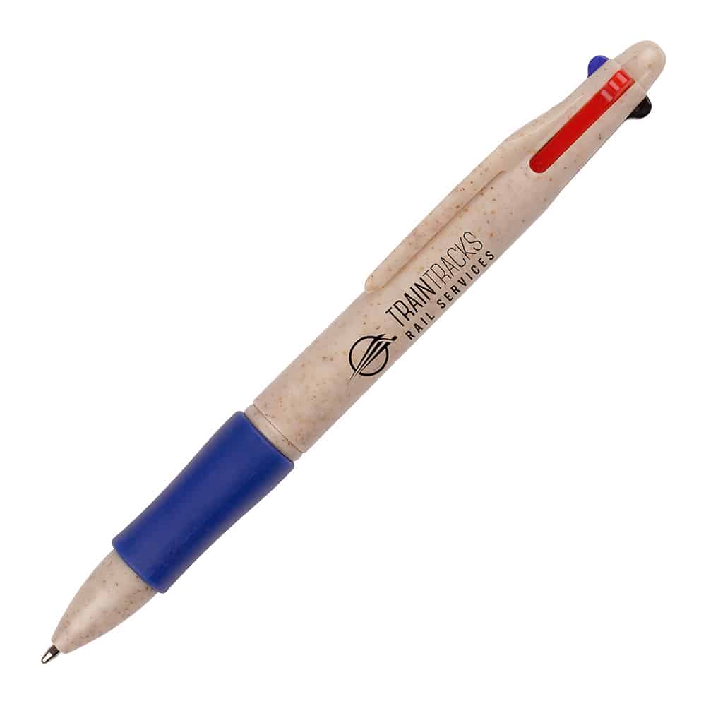 Wheat Quad 4 Colour Ball Pen - Image 4