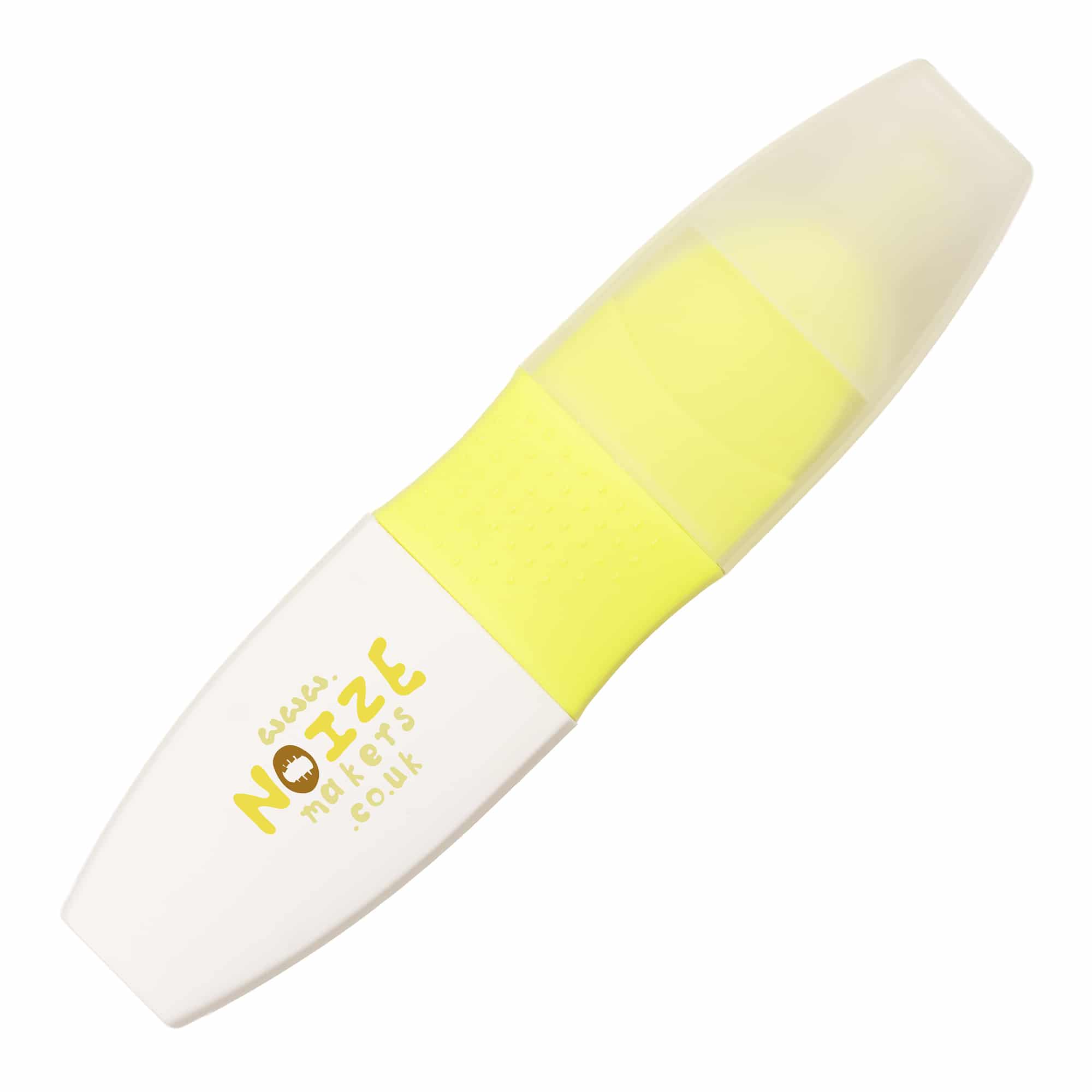 Promotional White Neon Flat Capped Highlighter - Image 2