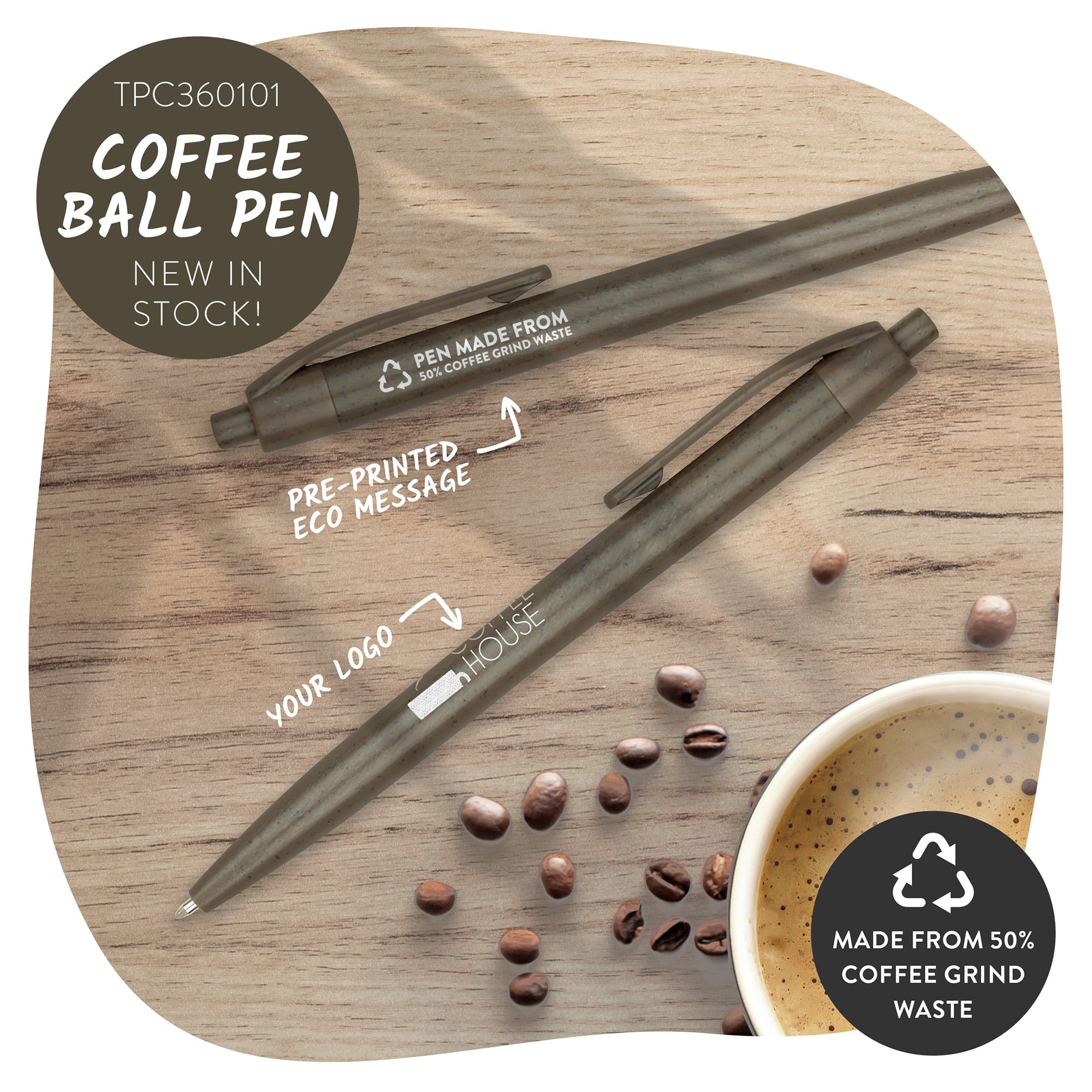 Coffee Ball Pen - Image 4