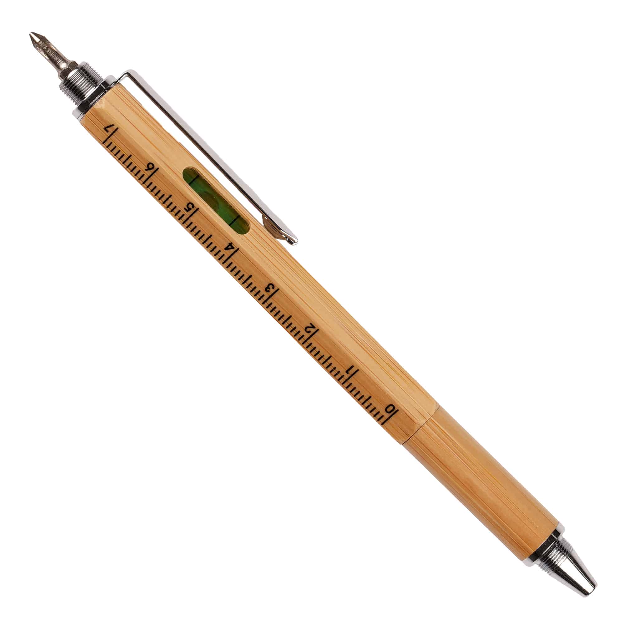 Systemo Bamboo 6-in-1 Ball Pen - Image 4